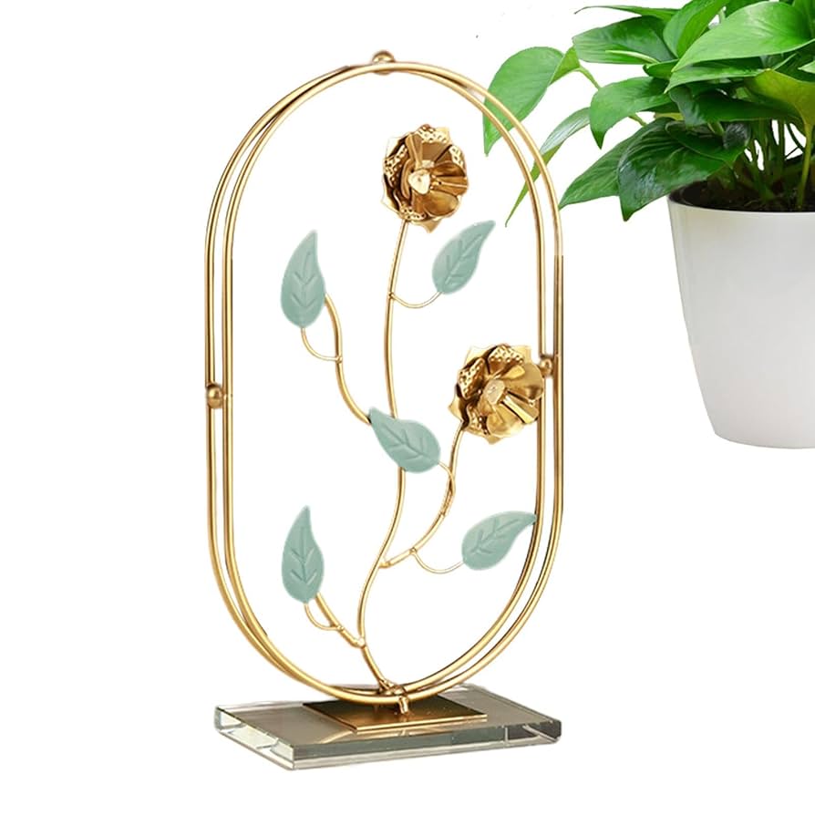 Amazon.co.jp: 金属の蓮の彫刻 - クリスタルベース付きの軽い